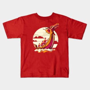 dragon boat festival Kids T-Shirt